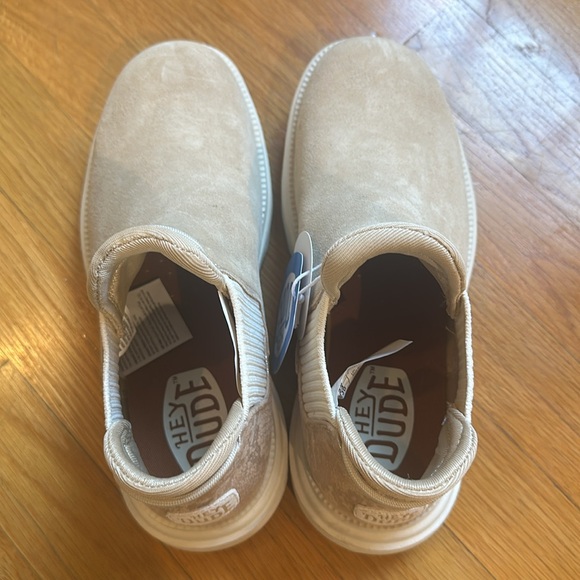 Hey dude Branson suede sand/snake - size 7 NWT - Picture 3 of 5